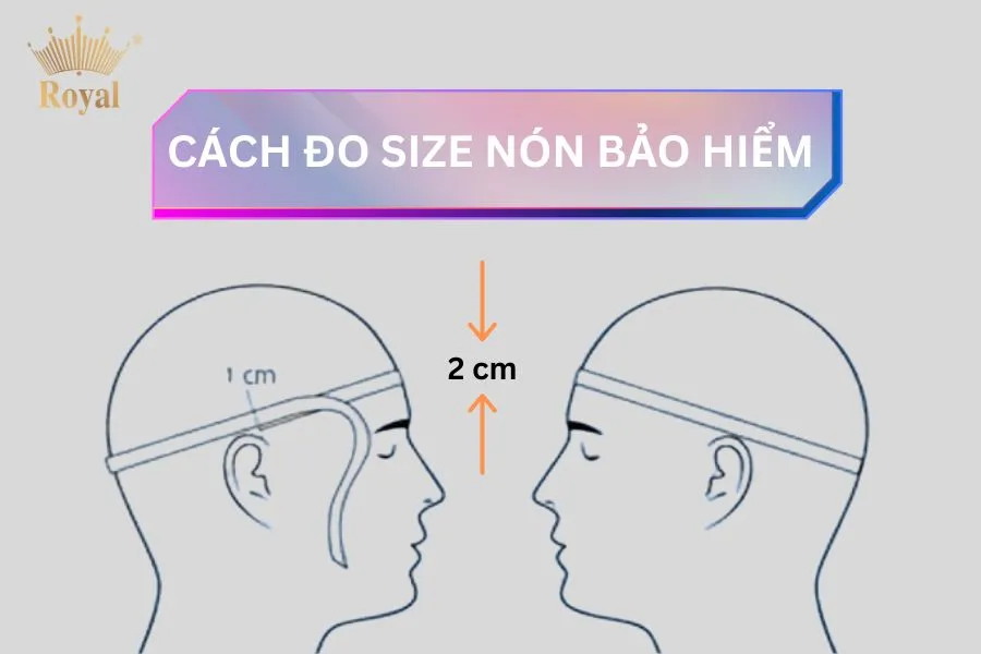 Cách đo size nón bảo hiểm chuẩn