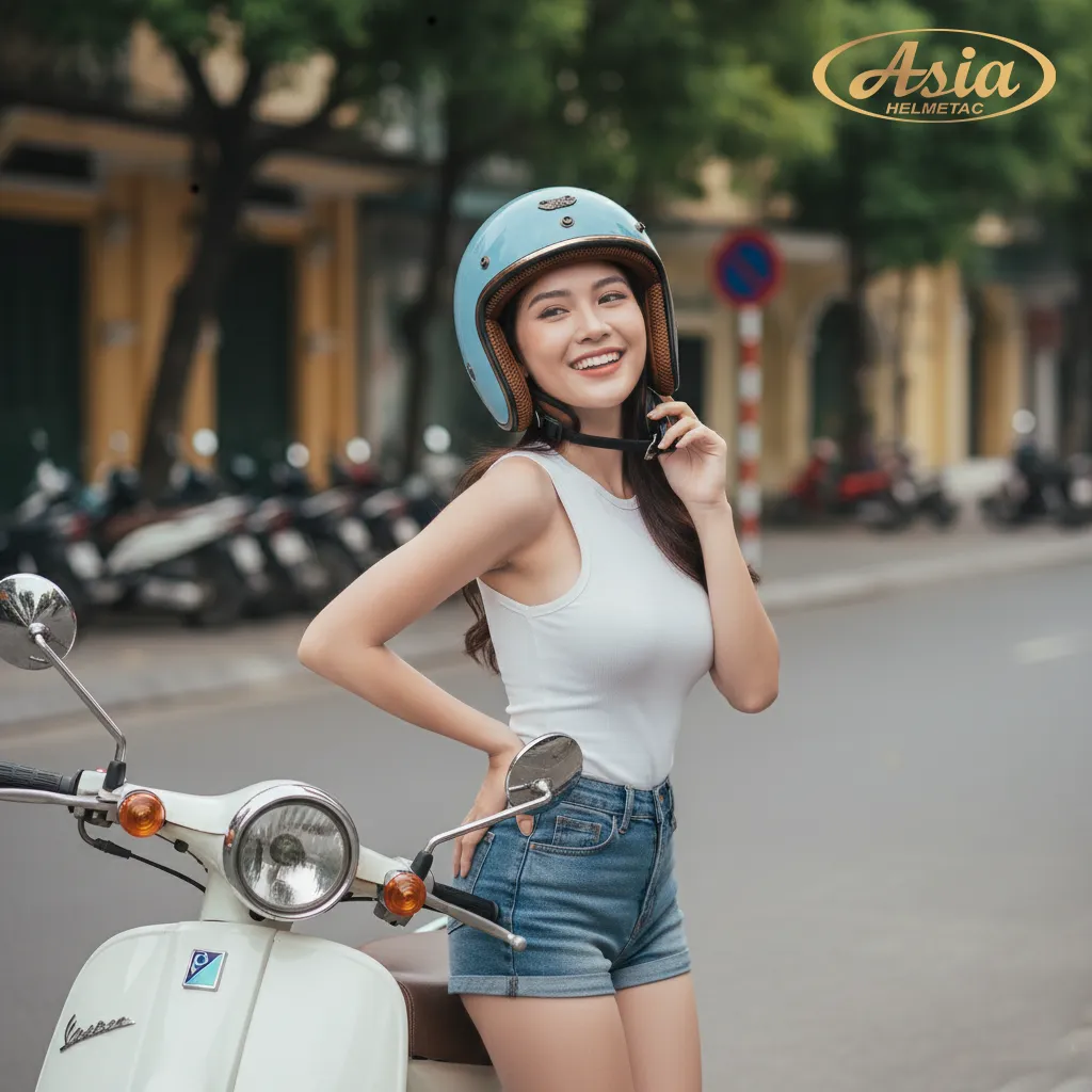 Mũ bảo hiểm ASIA MT-124D