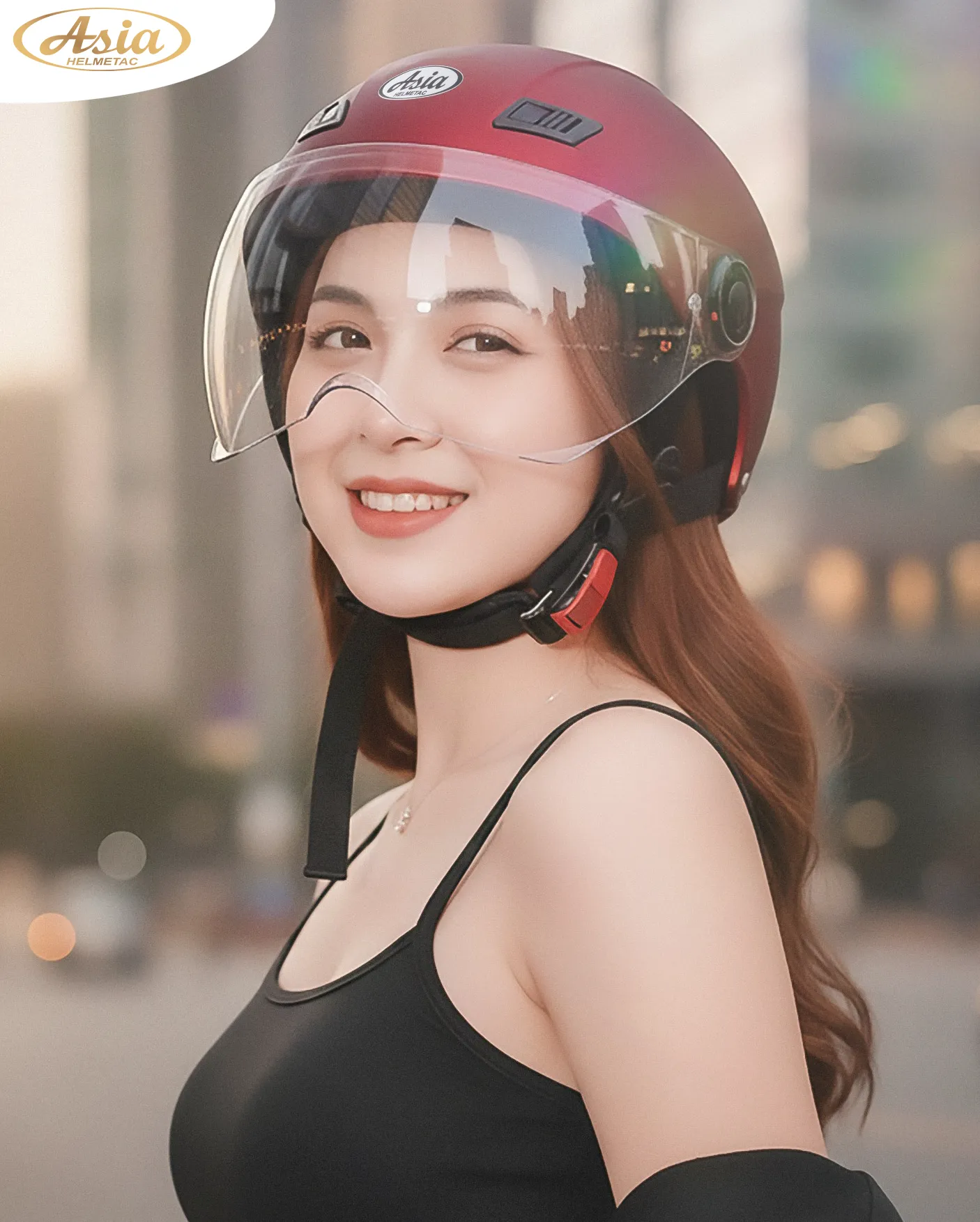 Những mẫu mũ bảo hiểm đẹp thời trang nhất từ thương hiệu Asia