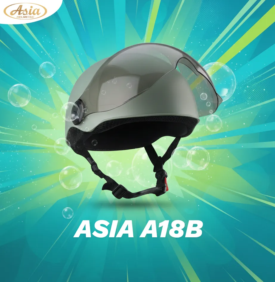 Mũ bảo hiểm Asia A18B