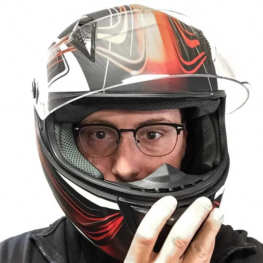 Đội nón bảo hiểm bị rộng