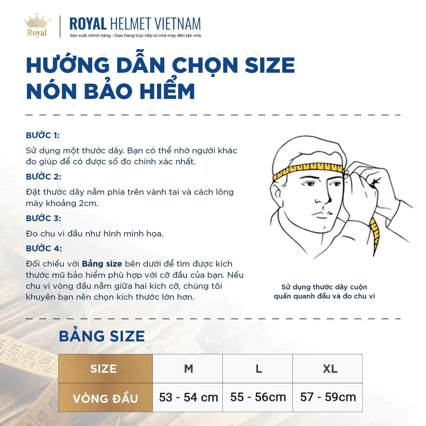 Bảng Kích Thước