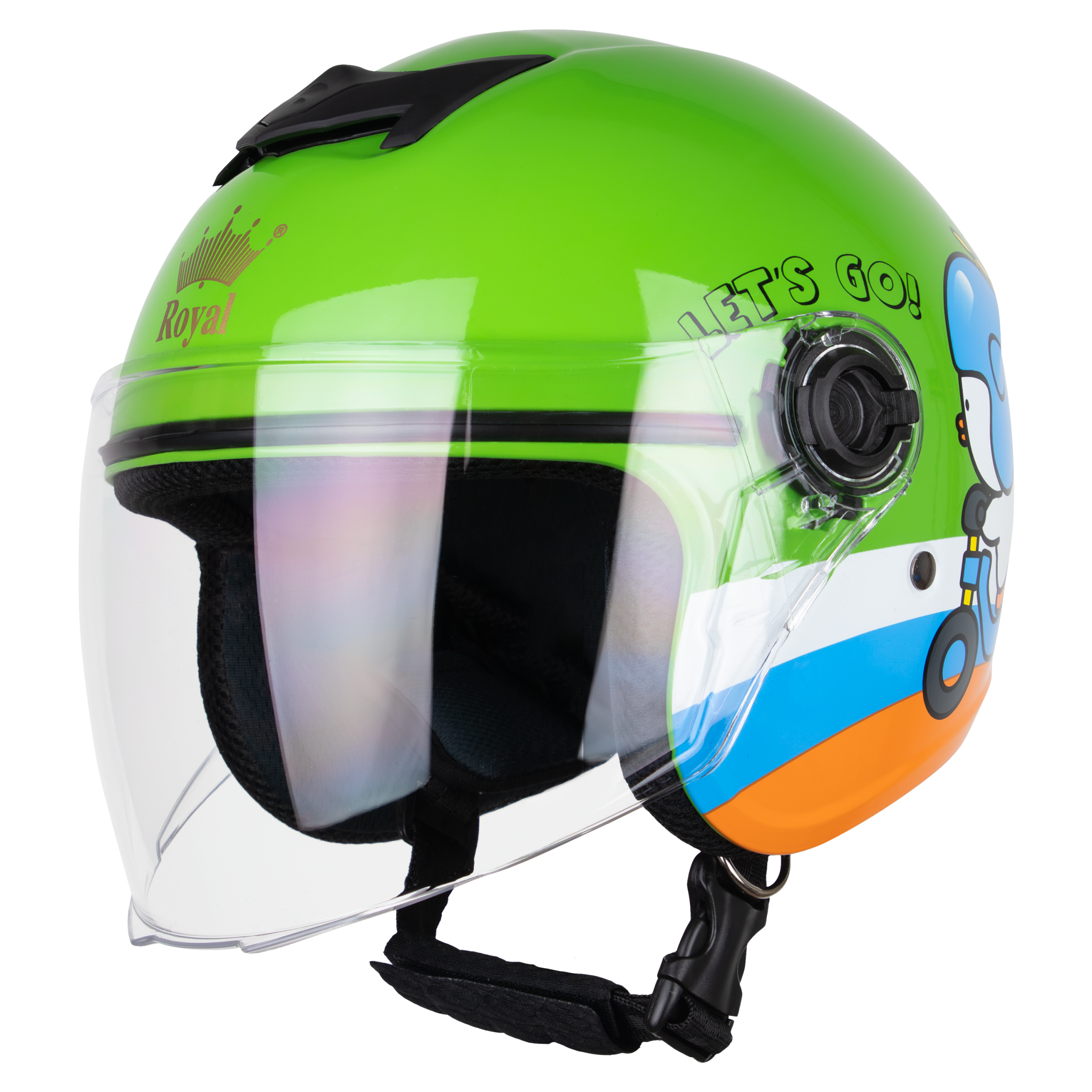 Nón bảo hiểm 3/4 đầu Royal M270